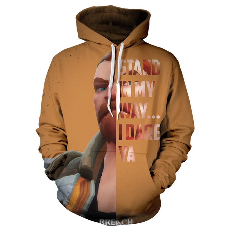 Valorant Game Surrounding Character Hoodie