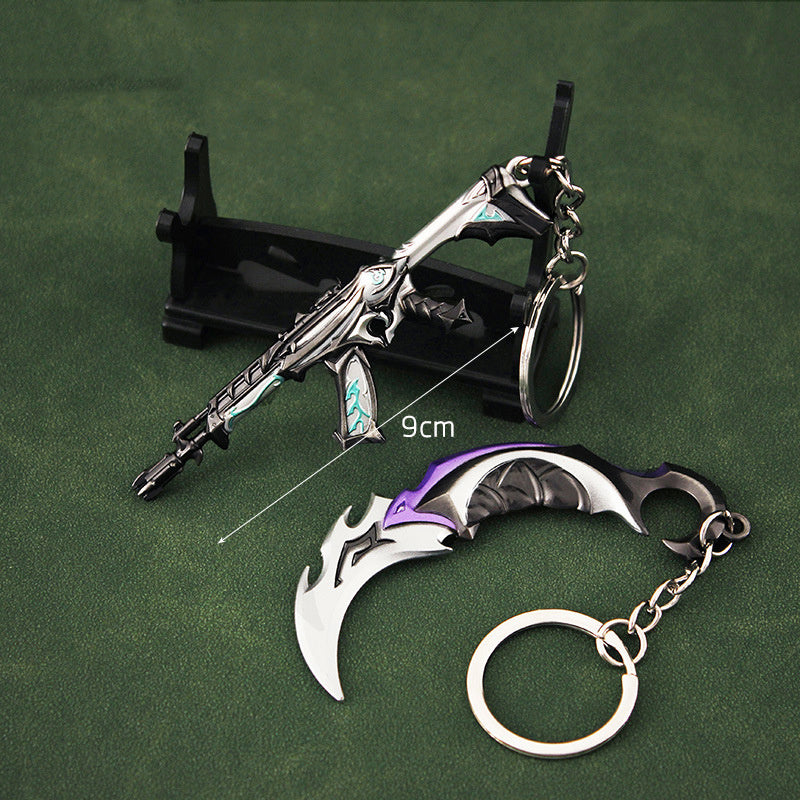 Chaotic Weapon Gun Model Keychain