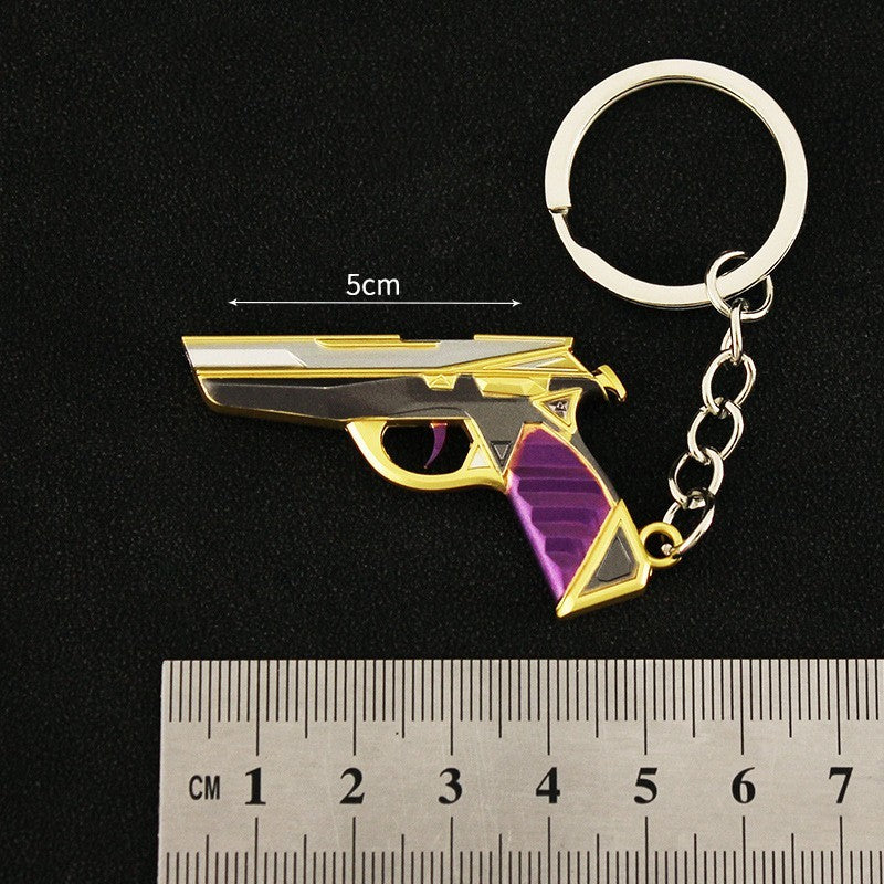 Chaotic Weapon Gun Model Keychain